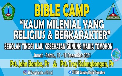 Bible Camp STIKES Gunung Maria Tomohon: “Kaum Milenial yang Religius & Berkarakter”