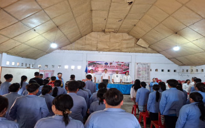 Mahasiswa STIKES Gunung Maria Tomohon laksanakan KKN di Desa Tounelet, Sonder